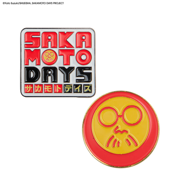 Set of 2 Pins Sakamoto's