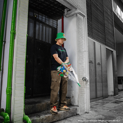 Sakamoto's Acolytes Clear Umbrella