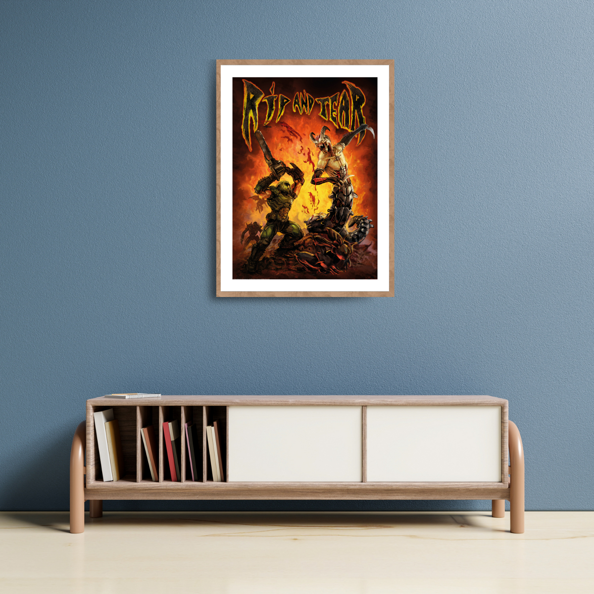 DOOM Collector's Poster - Rip And Tear