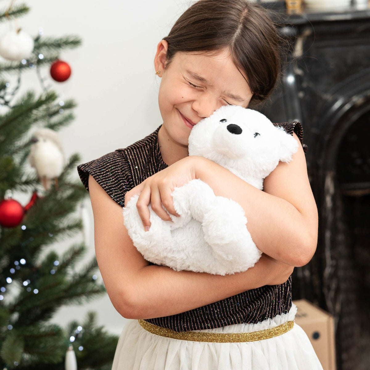 Warmies Polar Bear Plush Hot Water Bottle