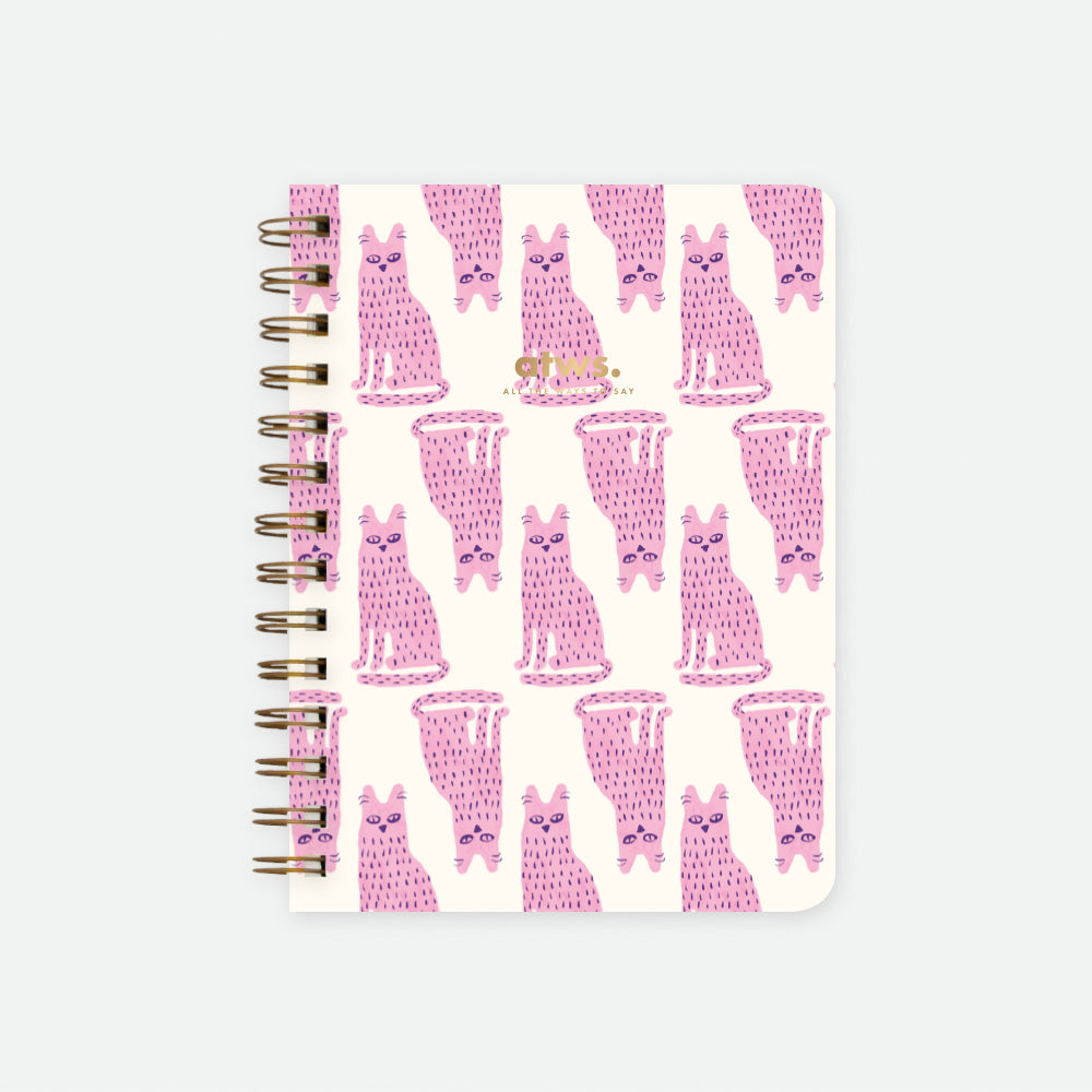 Happy Cats - Spiral Notebook