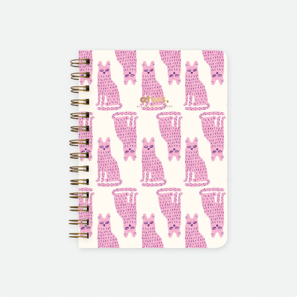 Happy Cats - Spiral Notebook