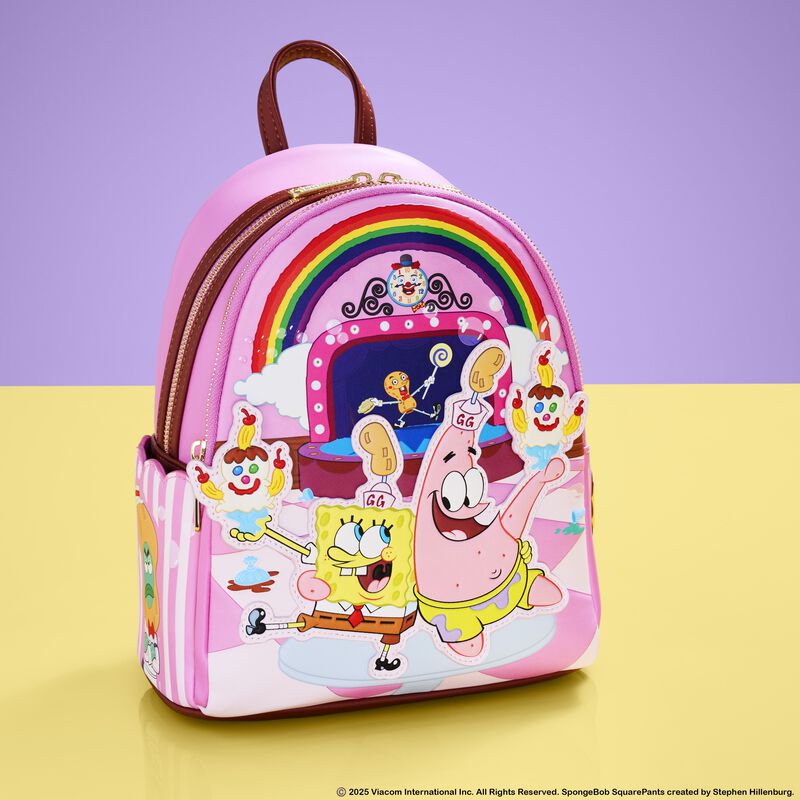 SpongeBob SquarePants Mini Light-Up Backpack - Bob and Patrick Goofy Goober