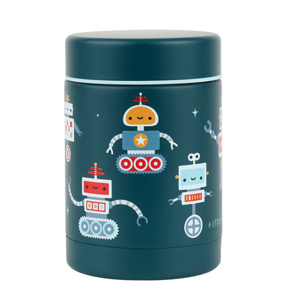Pot alimentaire isotherme en inox - Robots – A Little Lovely Company