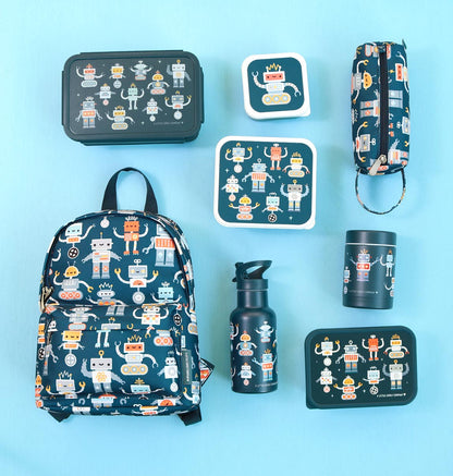 Pot alimentaire isotherme en inox - Robots – vue 9 – A Little Lovely Company