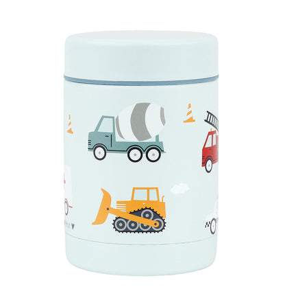 Pot alimentaire isotherme en inox - Véhicules – vue 3 – A Little Lovely Company