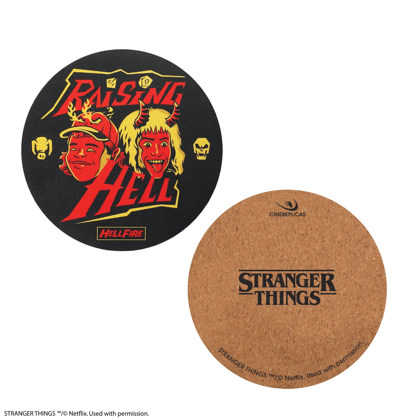 *Set of 4 Hellfire Club Coasters