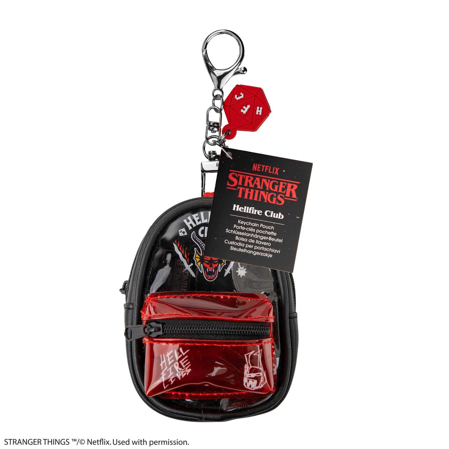 Hellfire Club Pouch Keychain