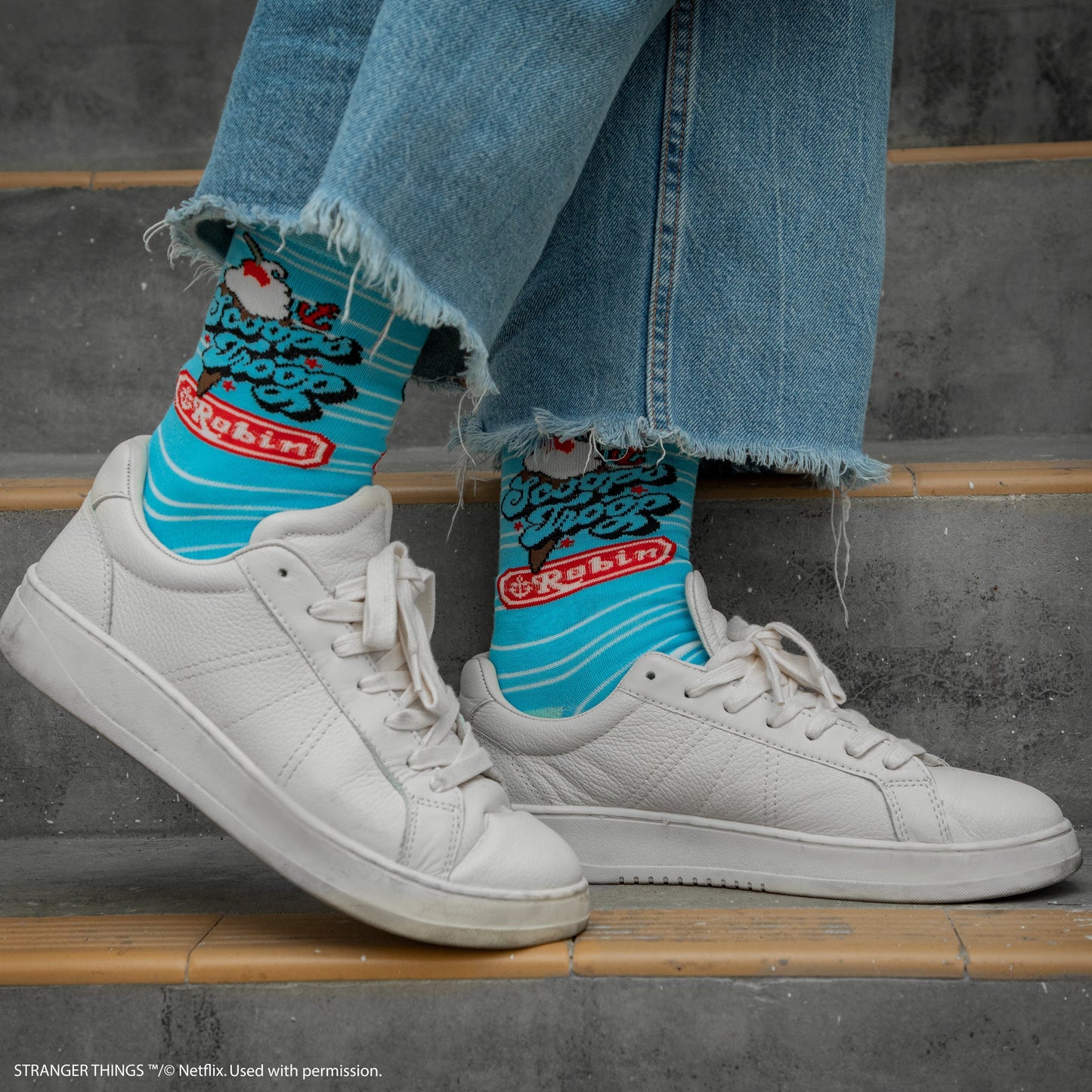 *Set of 3 Pairs of Scoops Ahoy Socks