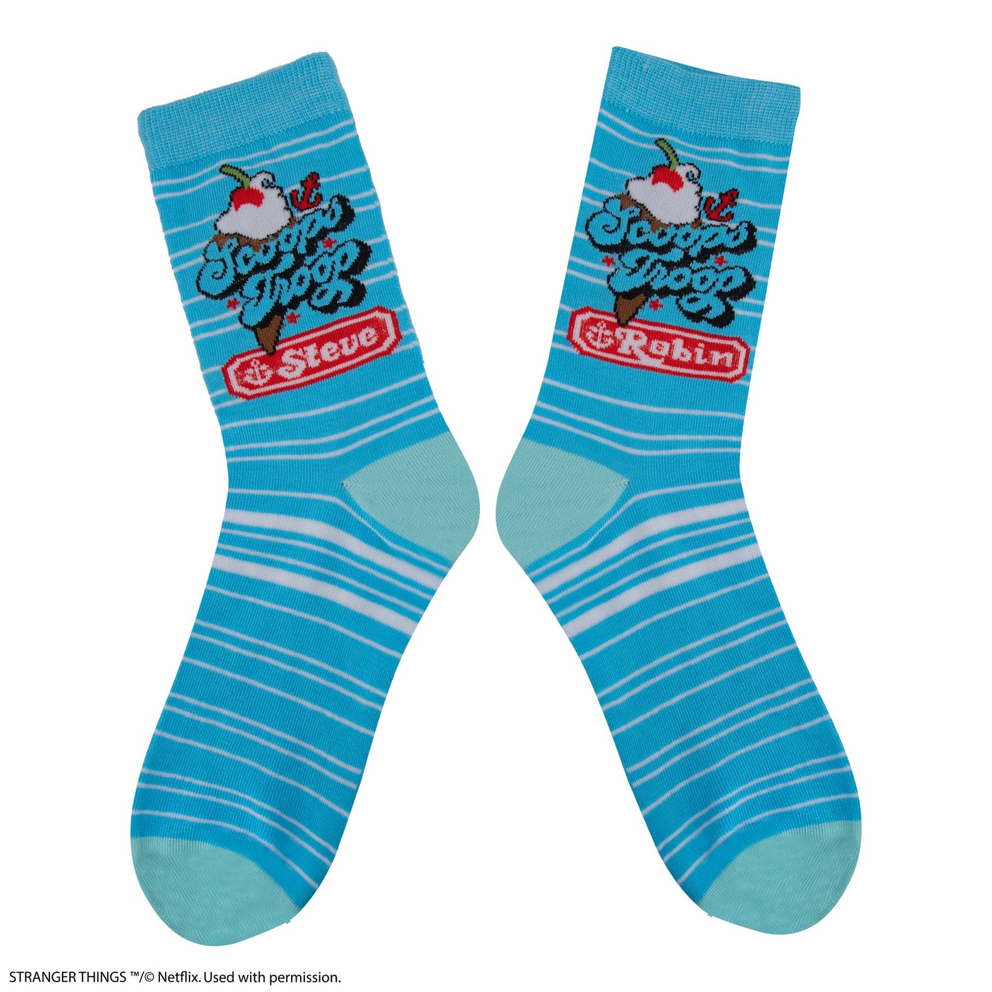 *Set of 3 Pairs of Scoops Ahoy Socks