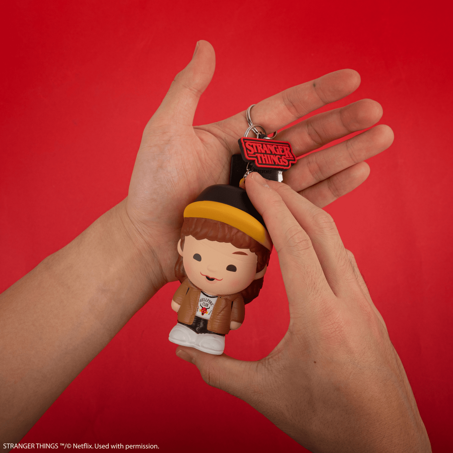 Squishy Dustin Keychain