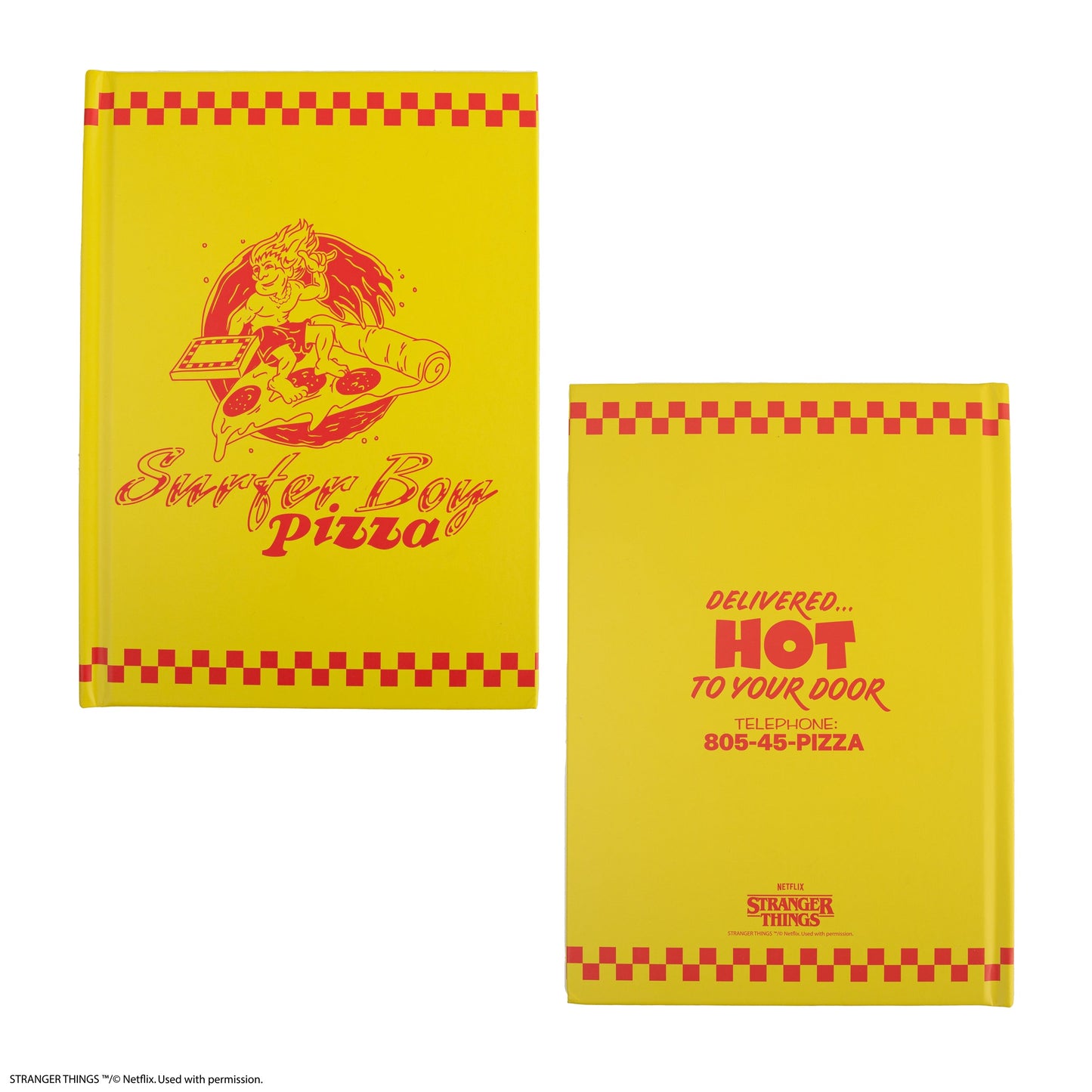 Surfer Boy Pizza Notebook