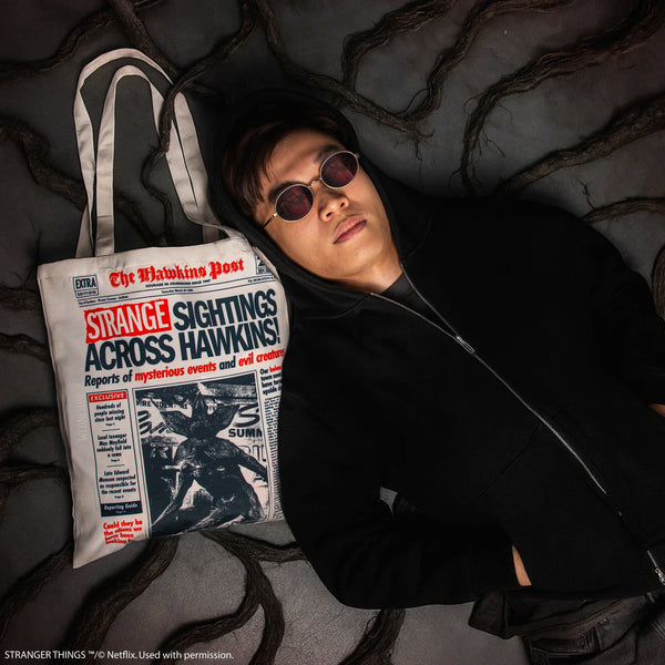 Hawkins Upside Down Tote Bag