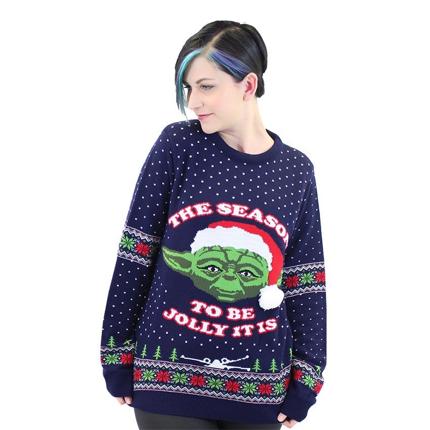 Yoda Christmas sweater