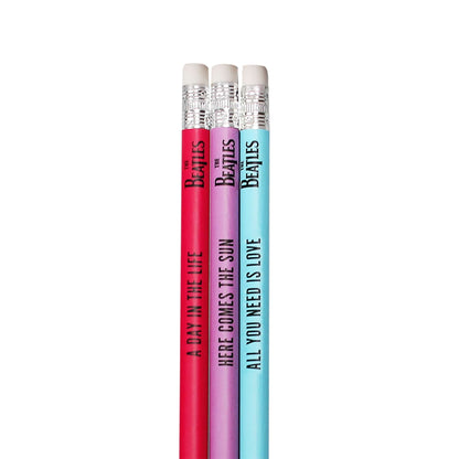 Set of 3 The Beatles Pencils