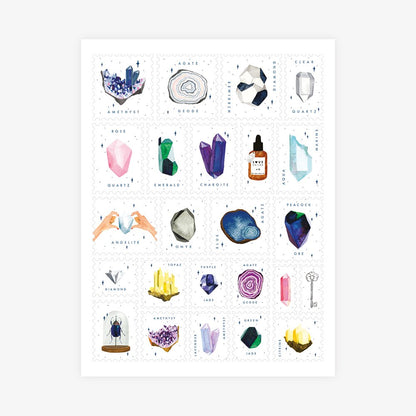 Spiritual stuff - Stickers lot de 3 pages