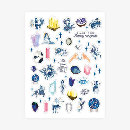 Spiritual stuff - Stickers lot de 3 pages