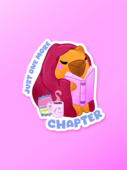 Just one more chapter | Sticker