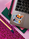 Cozy Time with Carlos | Sticker