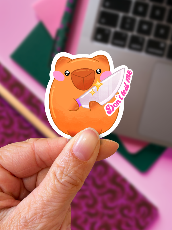 Don’t test me | Sticker — vue 2