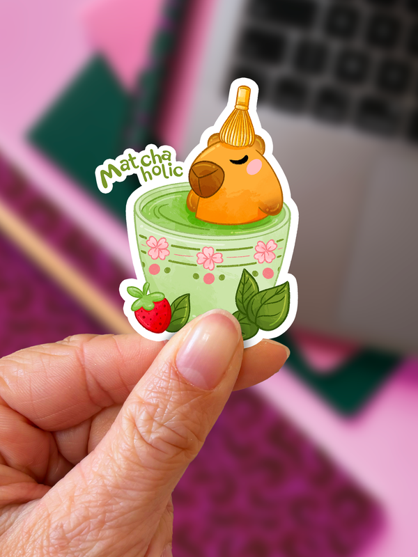 Matchaholic | Sticker — vue 2