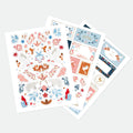 White Winter - Stickers Set of 3 Sheets