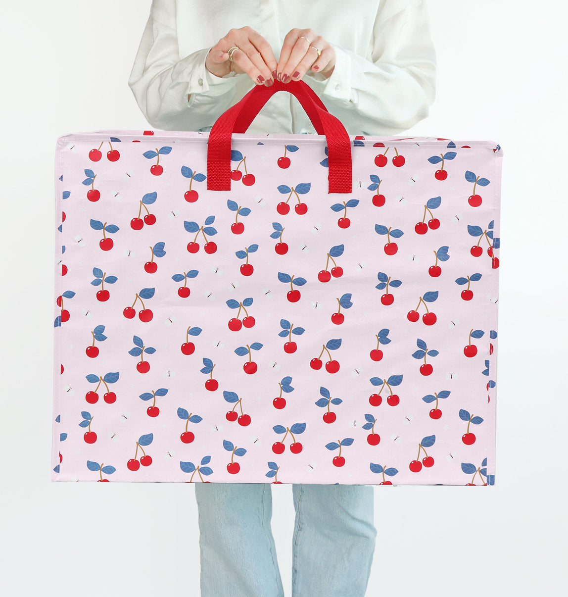 Grand sac de rangement XL - Cerises