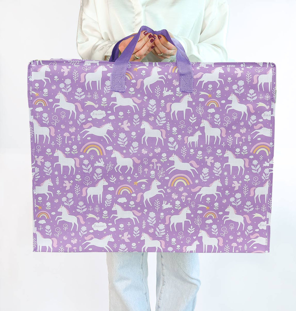 Grand sac de rangement XL - Unicorn Dreams