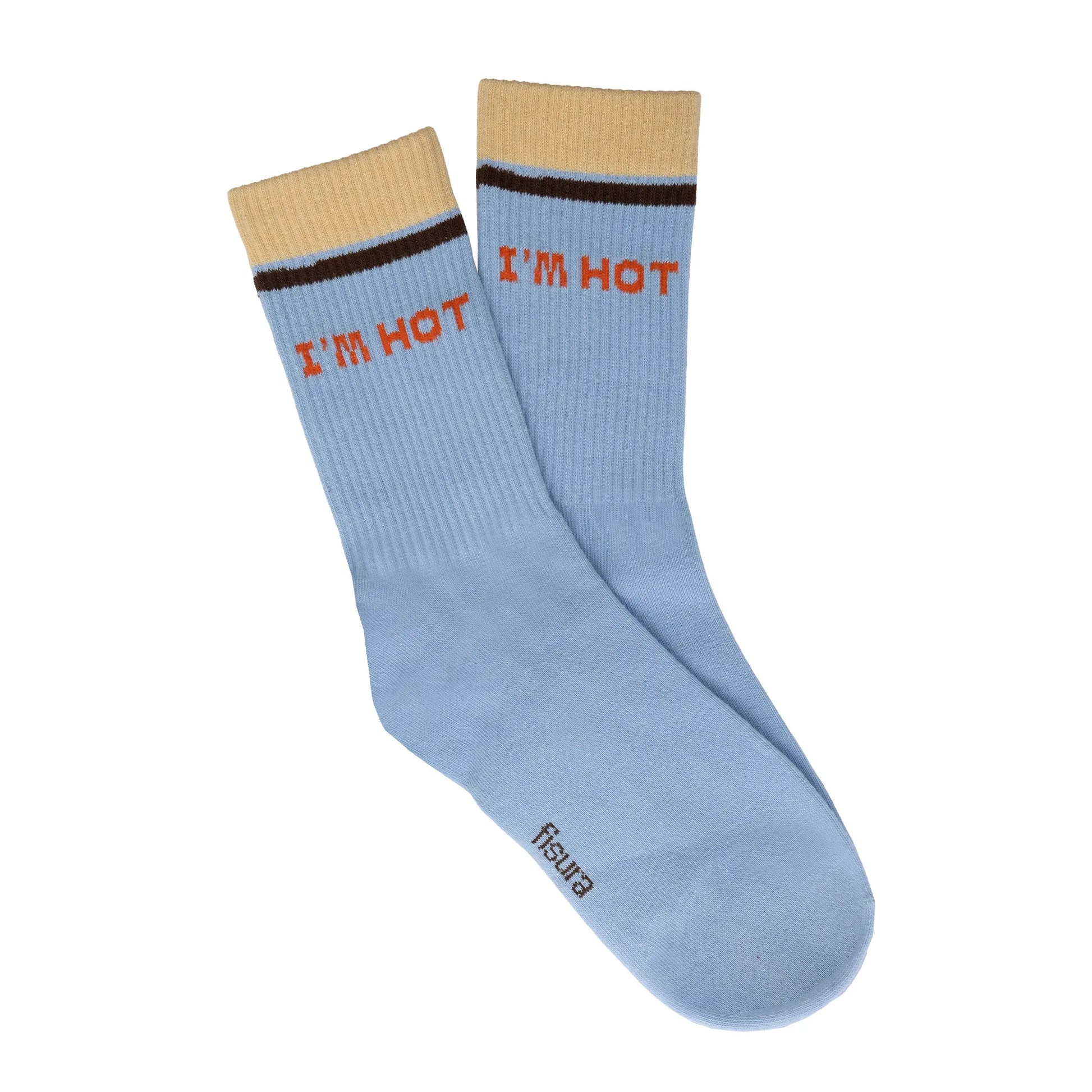 Chaussettes Unisexes « I’m hot » – Fisura
