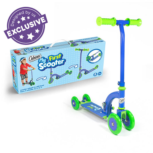 MY FIRST BLUE SCOOTER