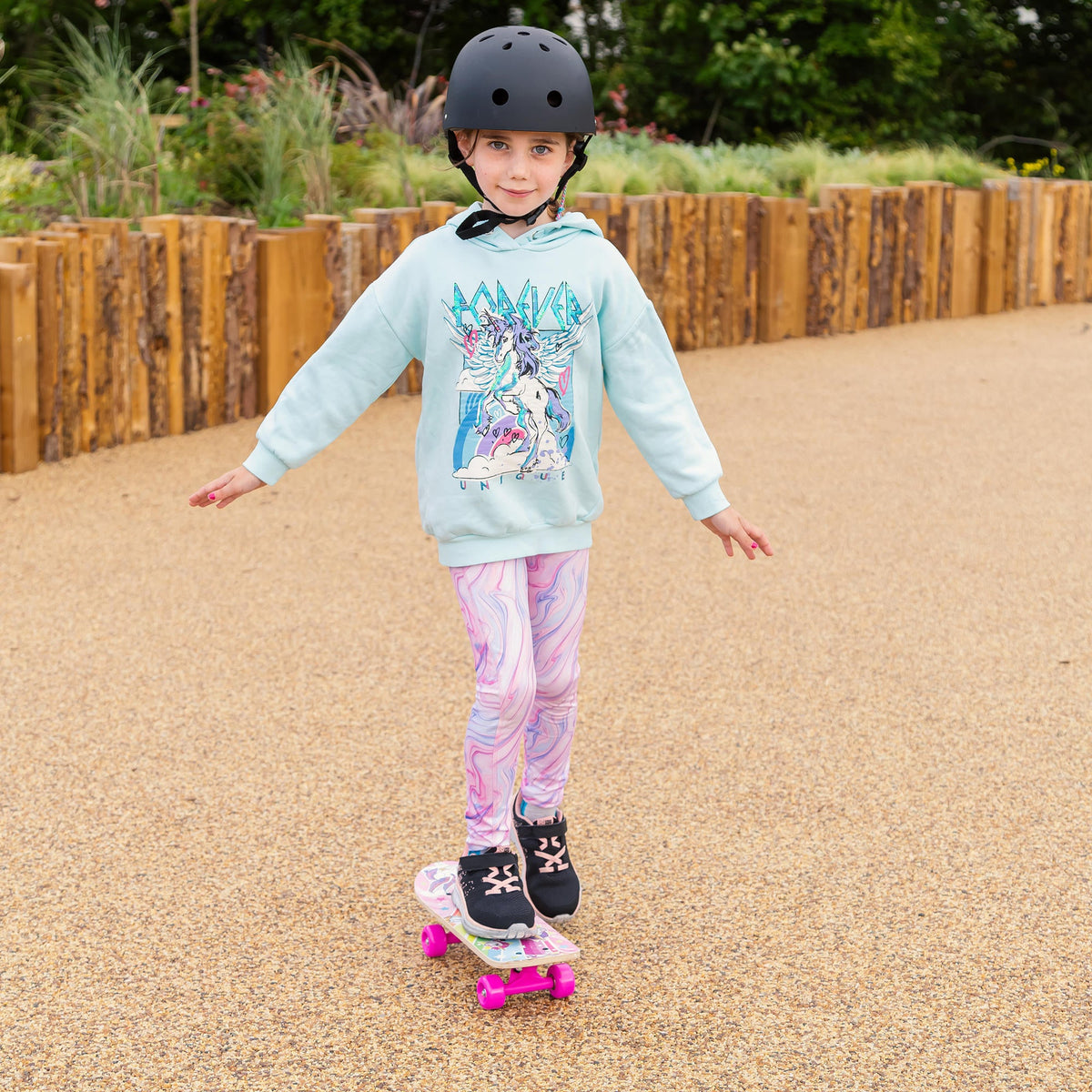 17x5 INCH UNICORN SKATEBOARD