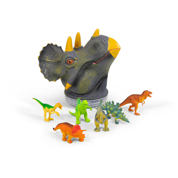 Bathtub with Triceratops dinosaur head (large)