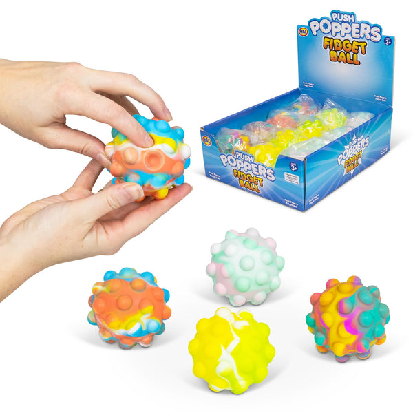 Push Popper stress ball