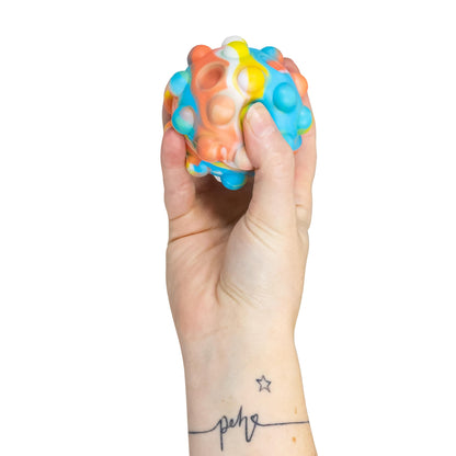 Push Popper stress ball
