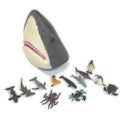 Tête de Requin avec 12 Figurines Aquatiques