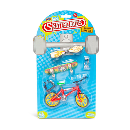 MINI SKATEBOARDS, DECK, AND BIKE