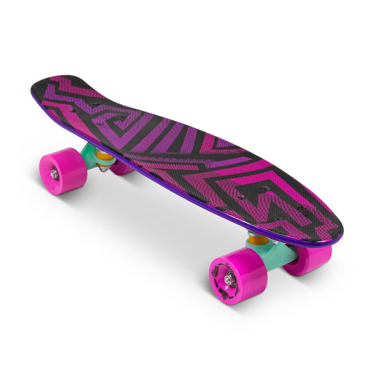 22-INCH PLASTIC SKATEBOARD MIRROR GRAPHIC