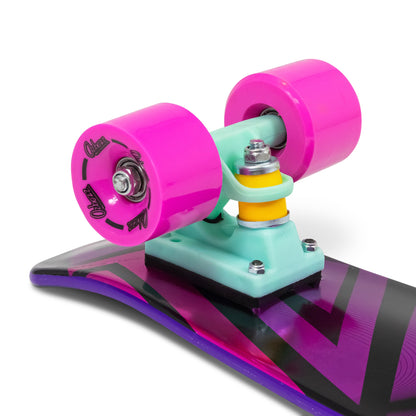 SKATEBOARD EN PLASTIQUE 22 POUCES GRAPHIQUE MIROIR