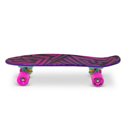 SKATEBOARD EN PLASTIQUE 22 POUCES GRAPHIQUE MIROIR
