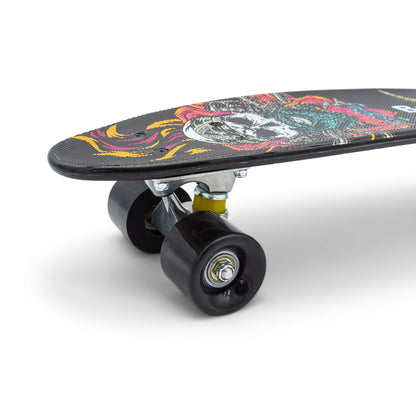 SKATEBOARD EN PLASTIQUE 22 POUCES GRAPHIQUE MIROIR