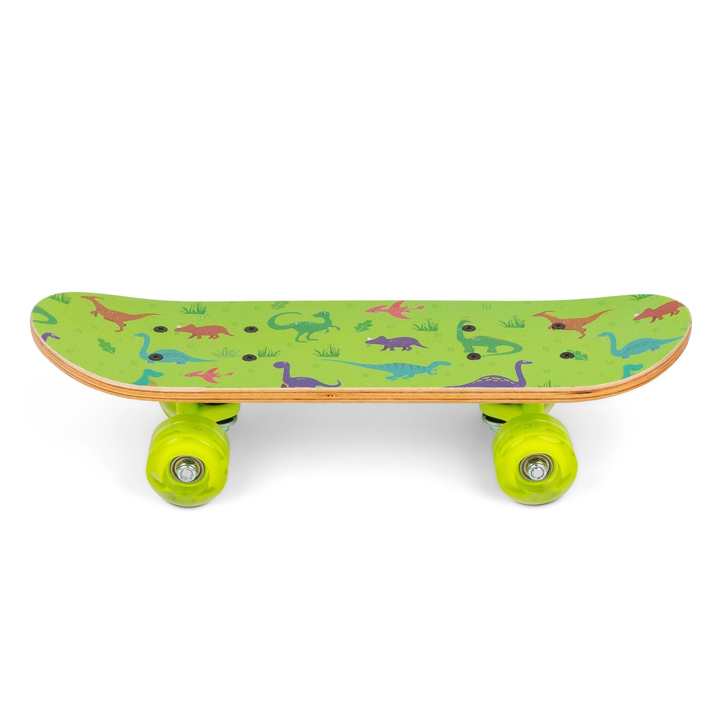 SKATEBOARD DINOSAURE AVEC ROUES CLIGNOTANTES 17 POUCES