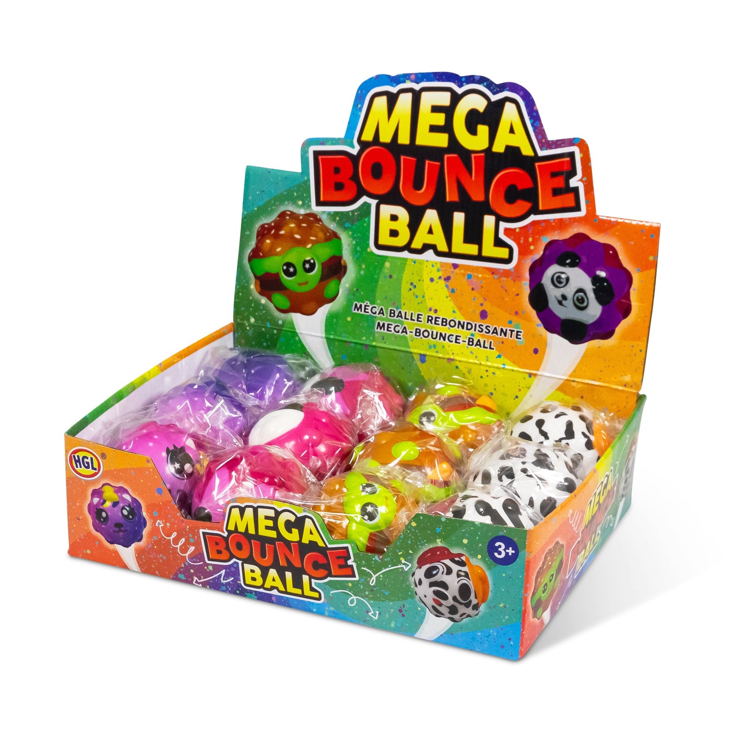 ANIMAL MEGA BOUNCY BALLS