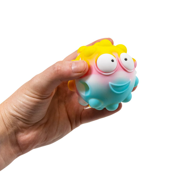 Eye-popping stress ball