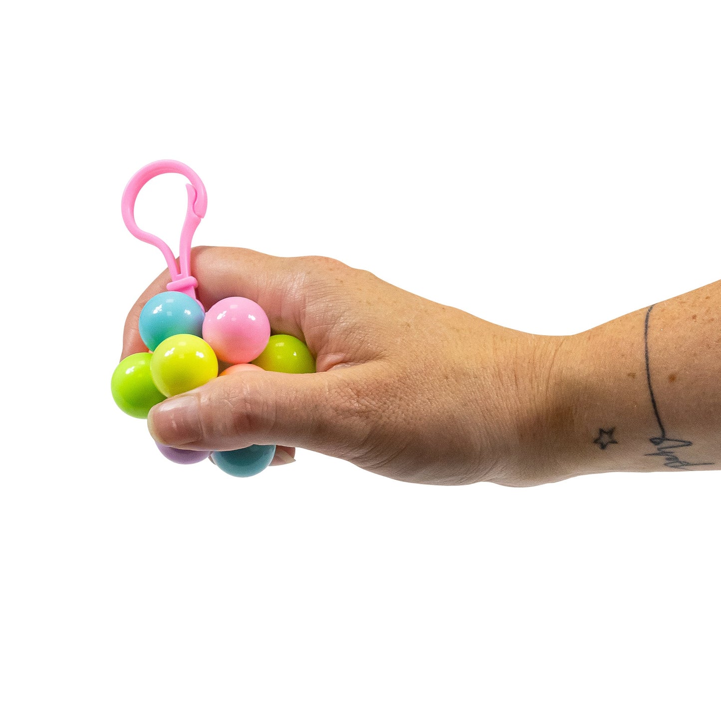 ATOMIC FIDGET BALL KEYCHAIN