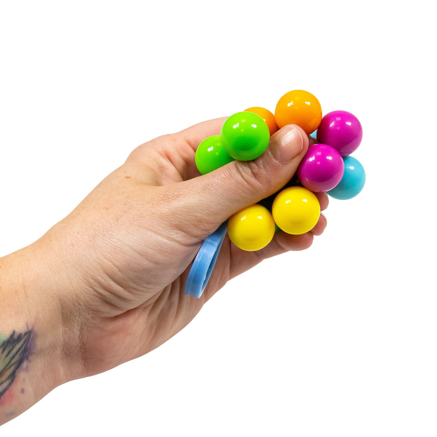 ATOMIC FIDGET BALL KEYCHAIN