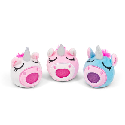 Boule de perles en peluche licorne
