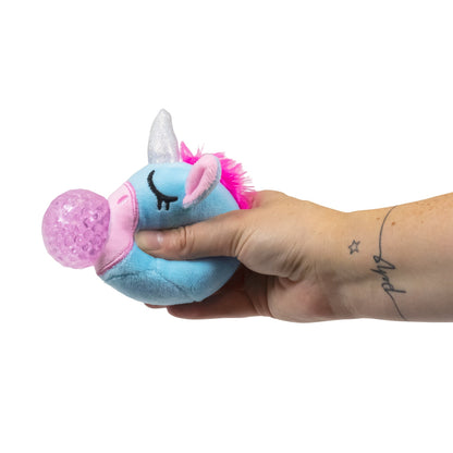 Boule de perles en peluche licorne
