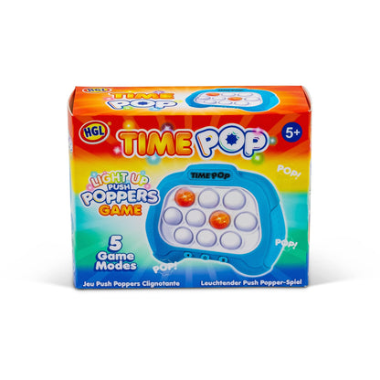 Time Pop Blue Light-Up Poppers Game