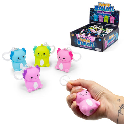 PORTE-CLÉS LUMINEUX AXOLOTL