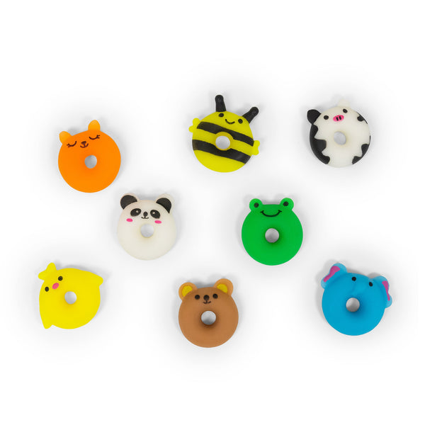 Set of 3 mini animal mochi